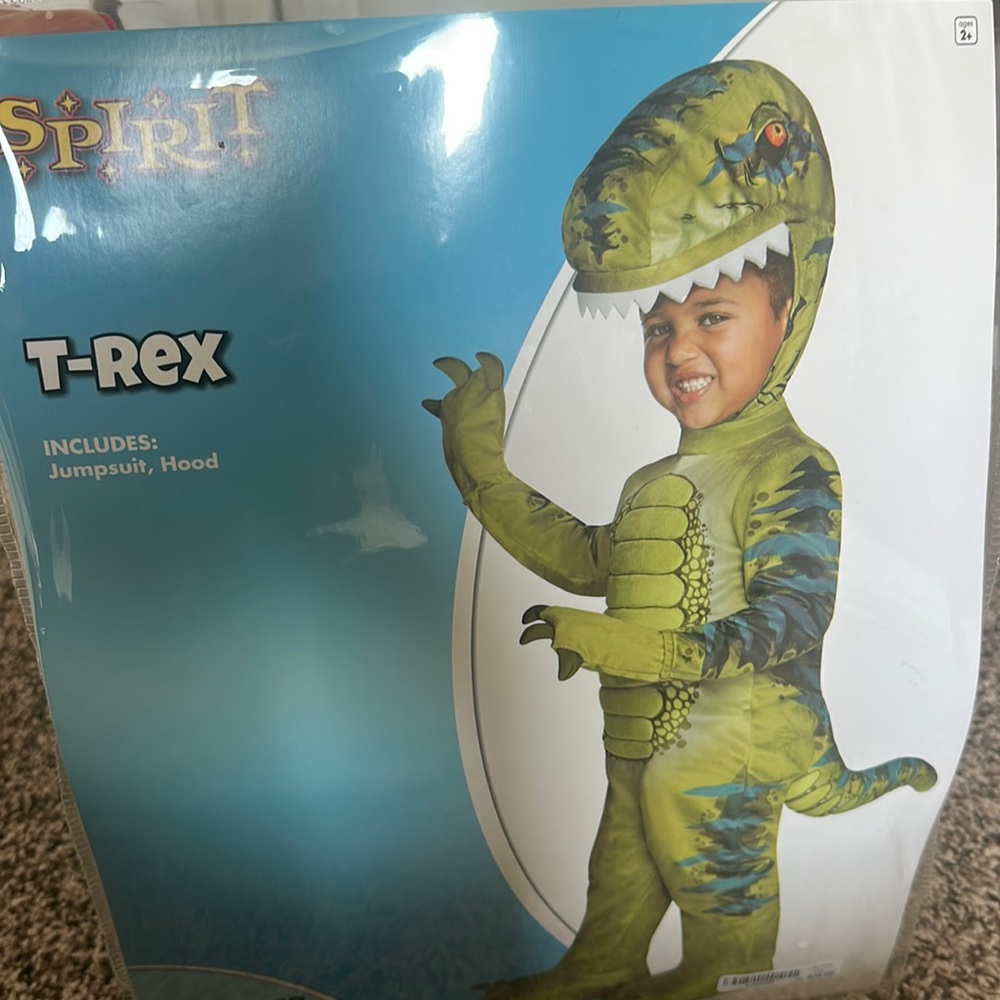 Spirit Halloween Dino costume 3t-4t